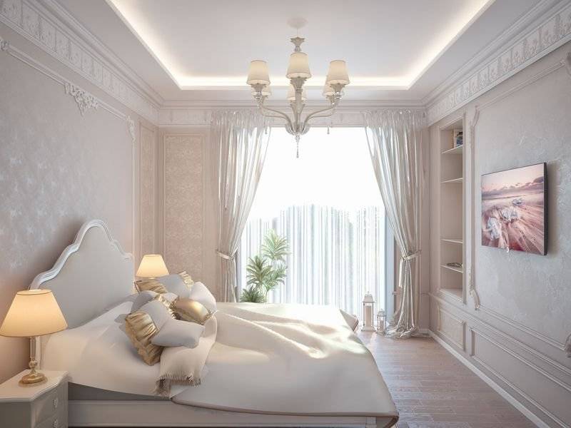 Спальня в классическом стиле: основные принципы оформления и необходимые элементы интерьера, фото