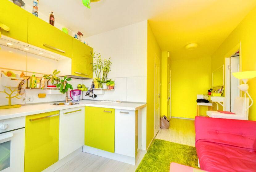 Кухня в желтом цвете – советы и сочетание с другими цветами