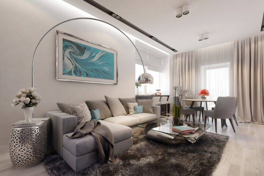 Дизайн квартиры 2018 в светлых тонах: современный стиль (реальные фото)