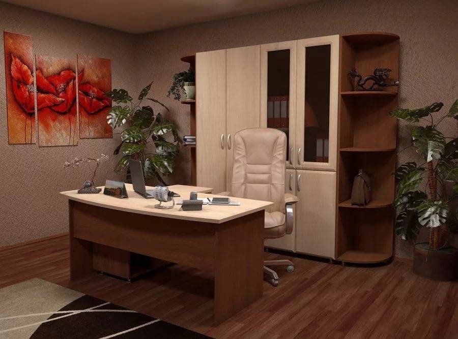 Дизайн кабинета в квартире: 45 фото в современном стиле