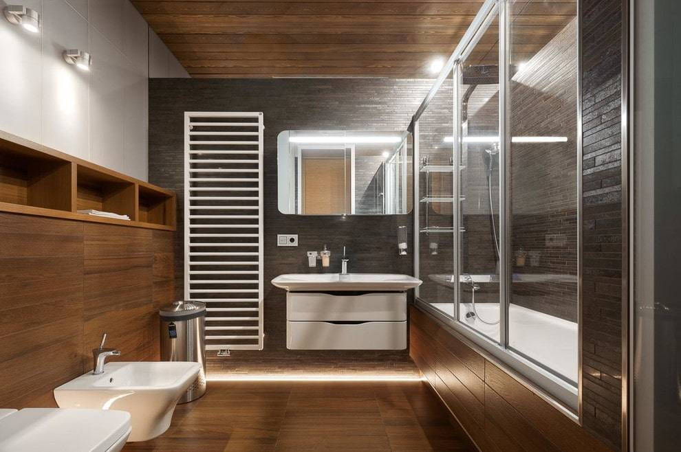 Идеи дизайна ванной: современные сочетания, интересные решения и проекты (130 фото + видео)
