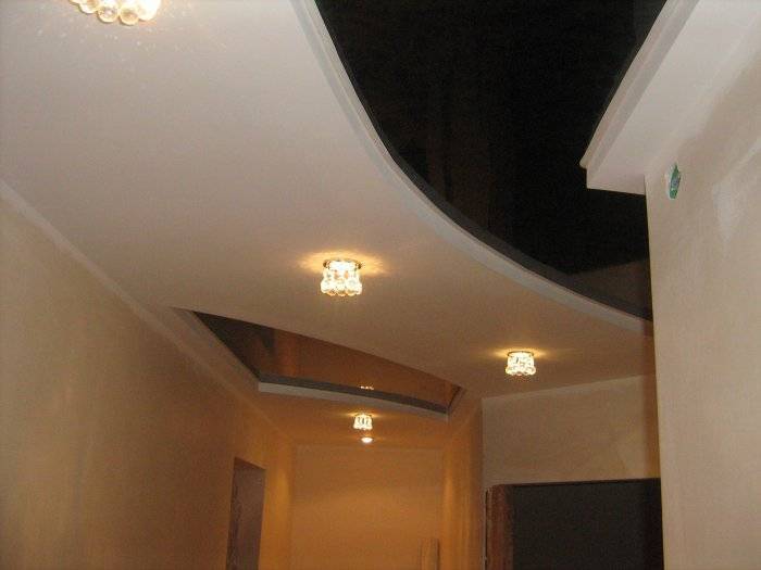 Как сделать двухуровневый потолок с подсветкой из гипсокартона – инструкция по монтажу