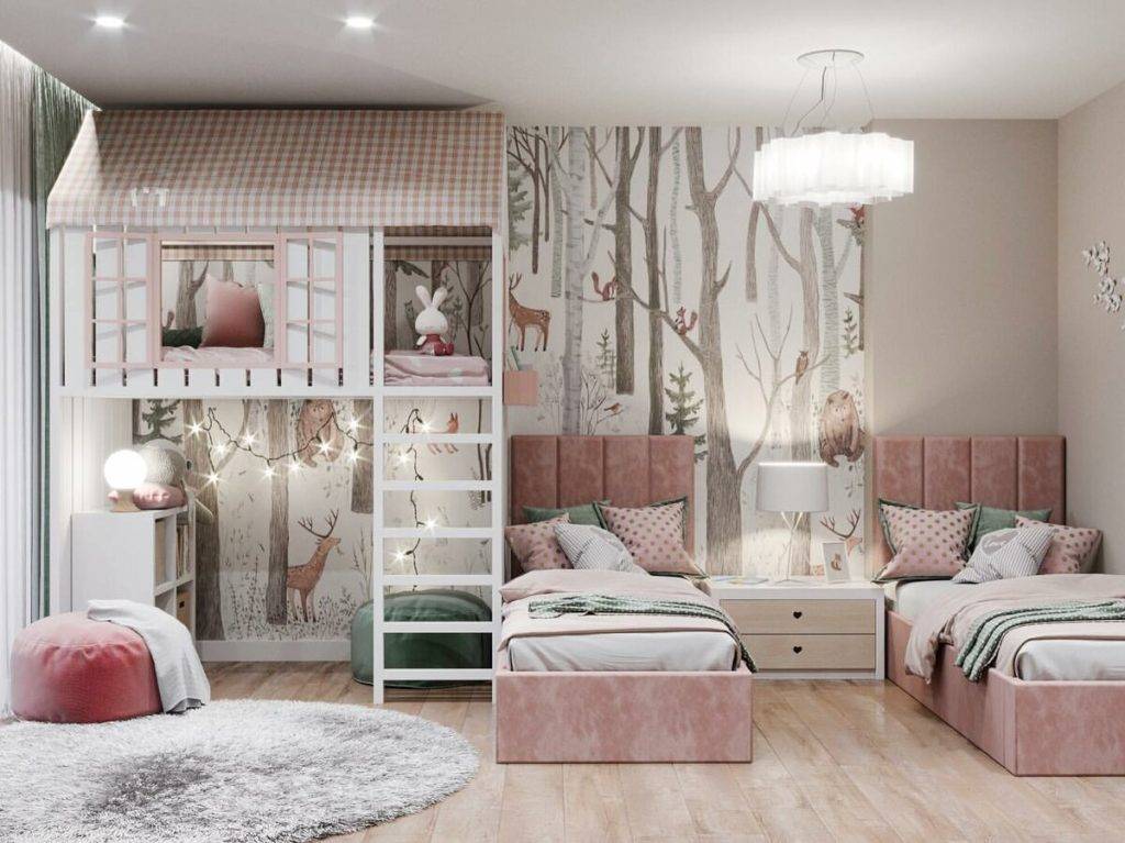 Детская комната для двух принцесс: квартирный вопрос, выпуск №442