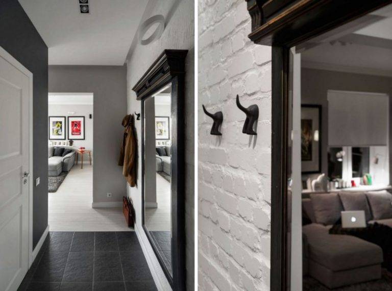 Дизайн прихожей в квартире в панельном доме - 40 фото современных решений
