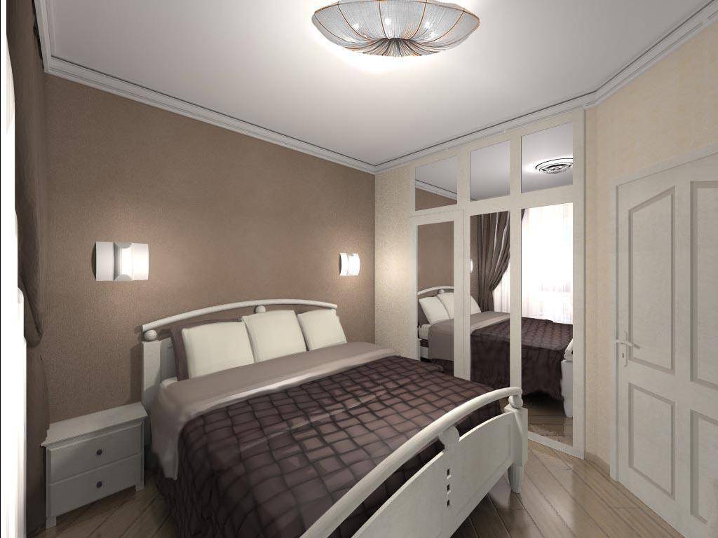 Особенности дизайна спальни без окон: 75 вариантов в фото
