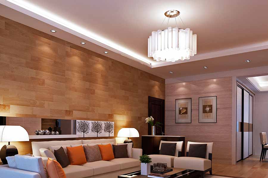 Люстра и светильники для гостиной в современном стиле: советы по выбору идеального варианта