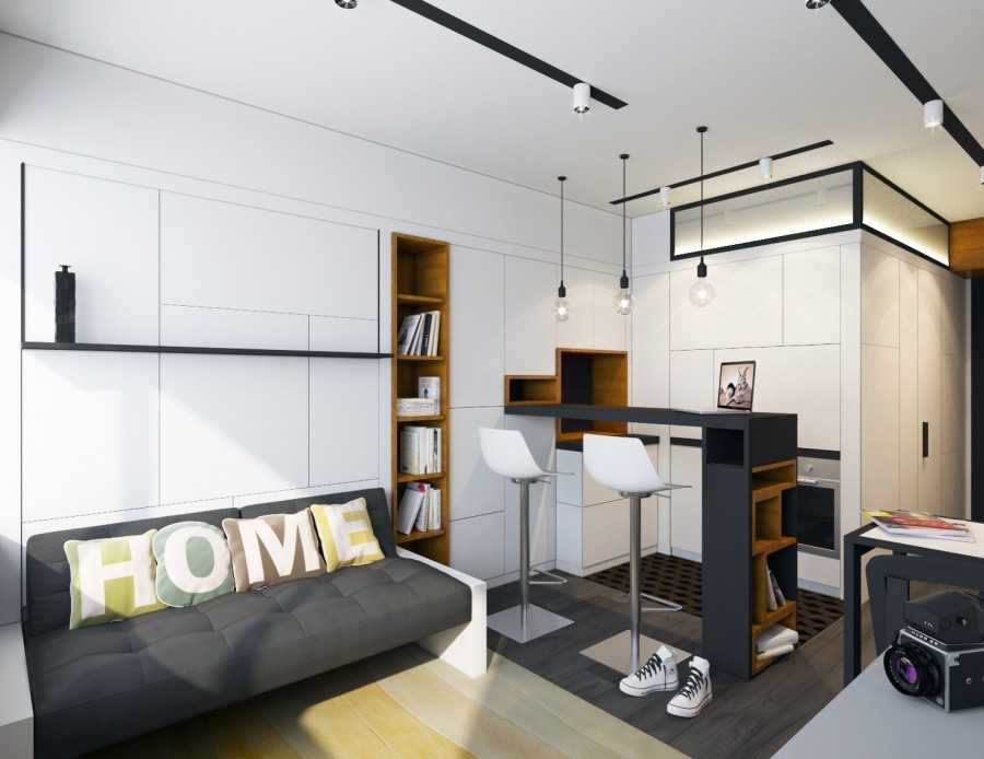 Как обустроить дизайн маленькой квартиры: 14 лучших проектов