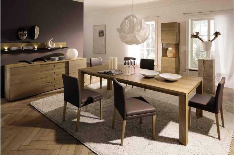 Варианты выбора дизайна стола в интерьер гостиной комнаты
