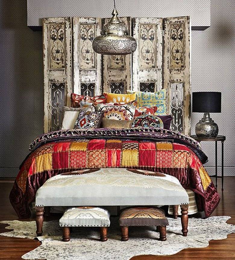 Марокканский стиль в интерьере кухни, гостиной, спальни