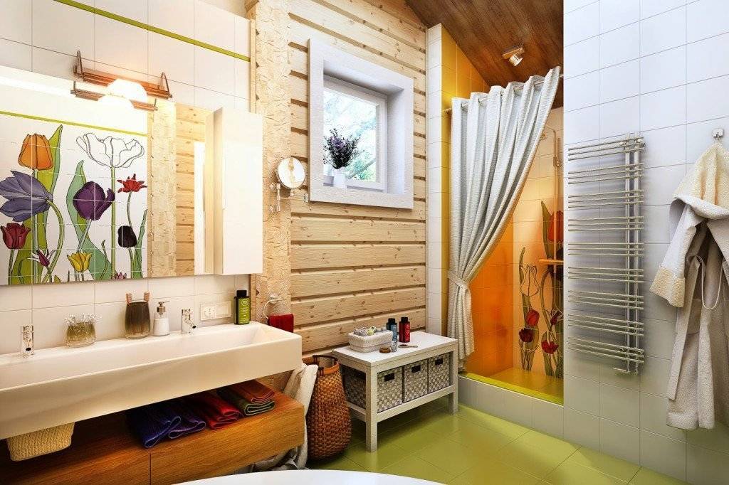 Отделка стен в ванной: 100 фото идей для стильного дизайна 2019