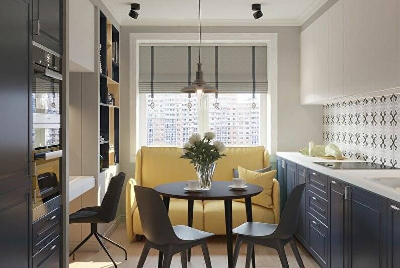 Идеи для интерьера кухонного помещения площадью 13 кв. метров