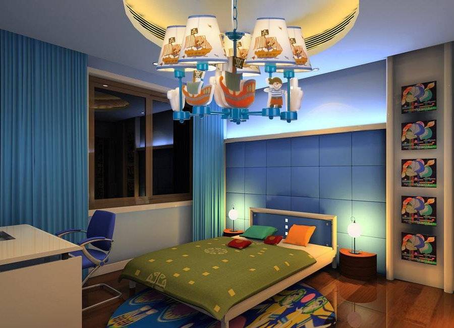 Люстра в детскую комнату (100 фото): освещения для комнаты мальчика и девочки