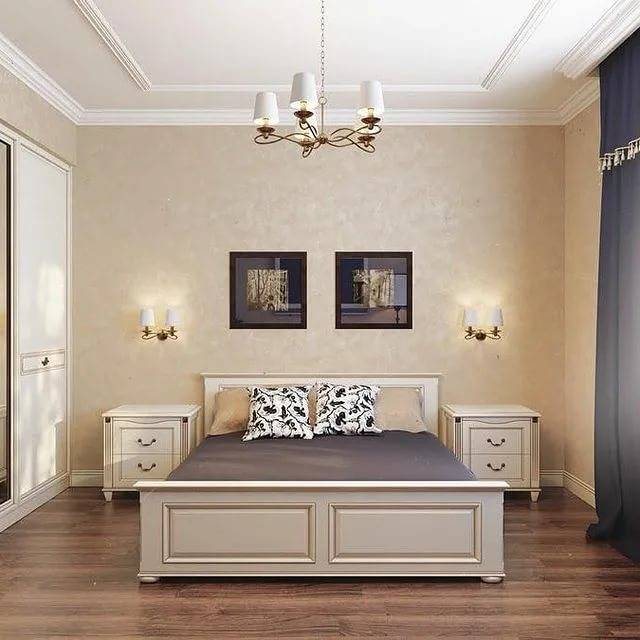 Варианты выбора мебели для спальной комнаты в классическом стиле