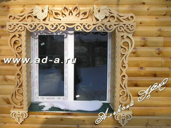 Наличники на окна в деревянном доме: дополнительное украшение фасада – советы по ремонту
