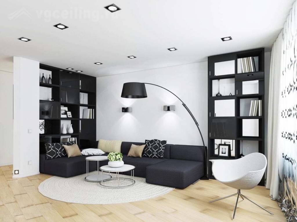 Интерьер гостиной в светлых тонах: дизайн белой комнаты, современный и классический стили