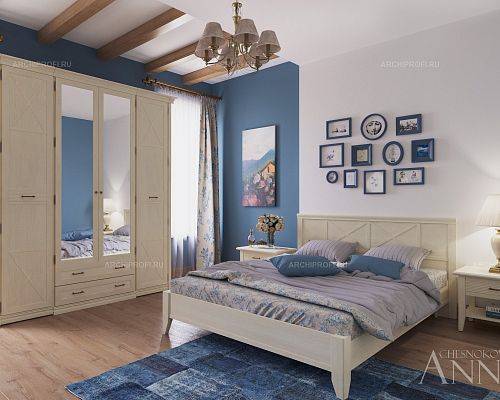 Спальня в стиле кантри: особенности оформления интерьера в деревенском стиле, элементы дизайна комнаты из натуральных материалов