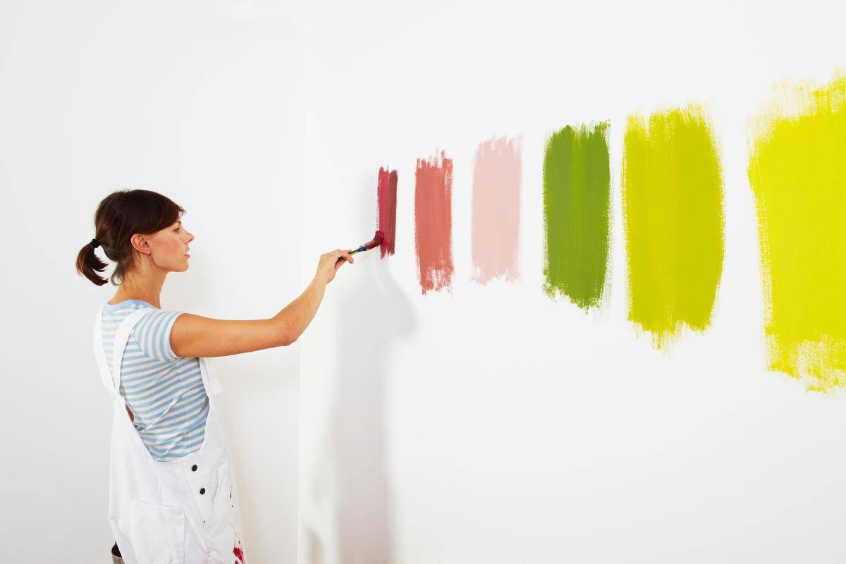 Краска для стен в квартире должна быть безвредной и красивой