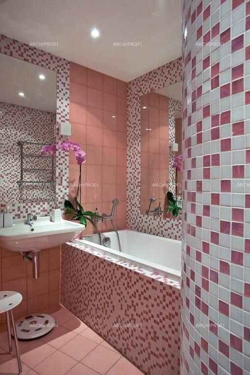 Качественная отделка ванной комнаты мозаикой