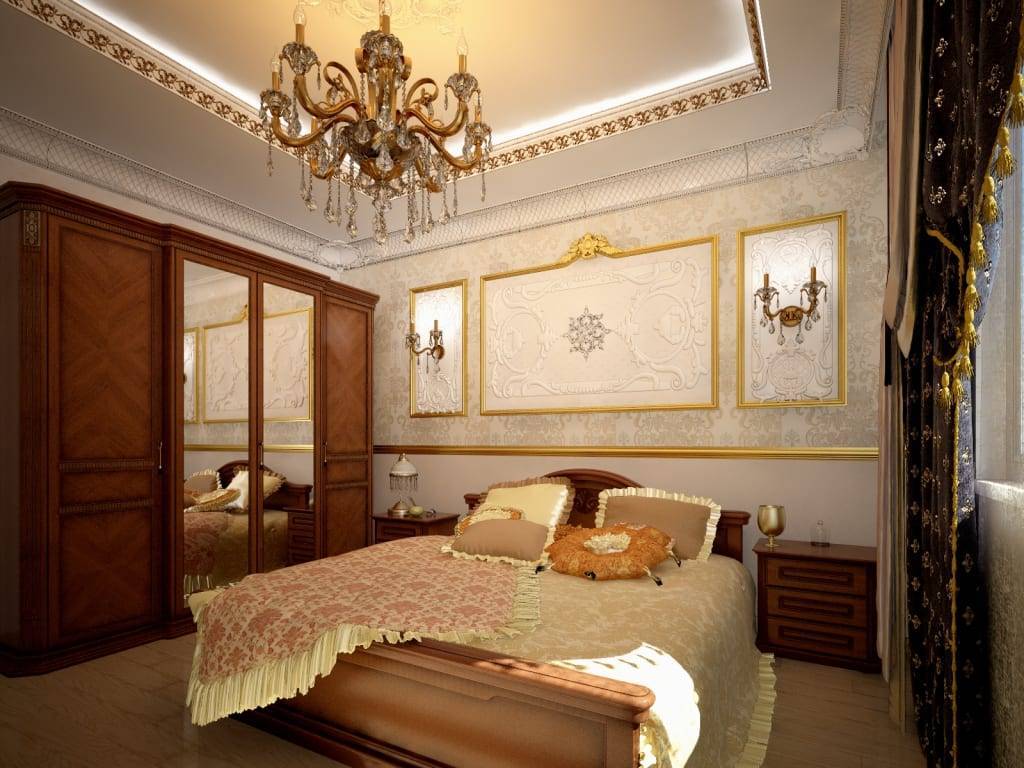 Обустраиваем спальню в классическом стиле