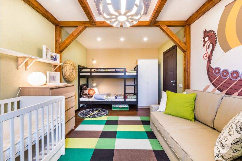 Детская 10 кв. м.: лучшие идеи создания уютных и стильных небольших детских комнат (110 фото)
