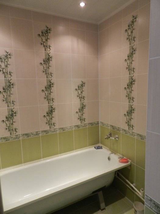 Способы декора ванной комнаты плиткой +50 фото
