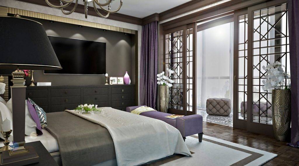 Комбинированные обои в спальню дизайн 2021 (111 фото): идеи в интерьере комнаты с обоями двух видов, правила сочетания цветов и текстур