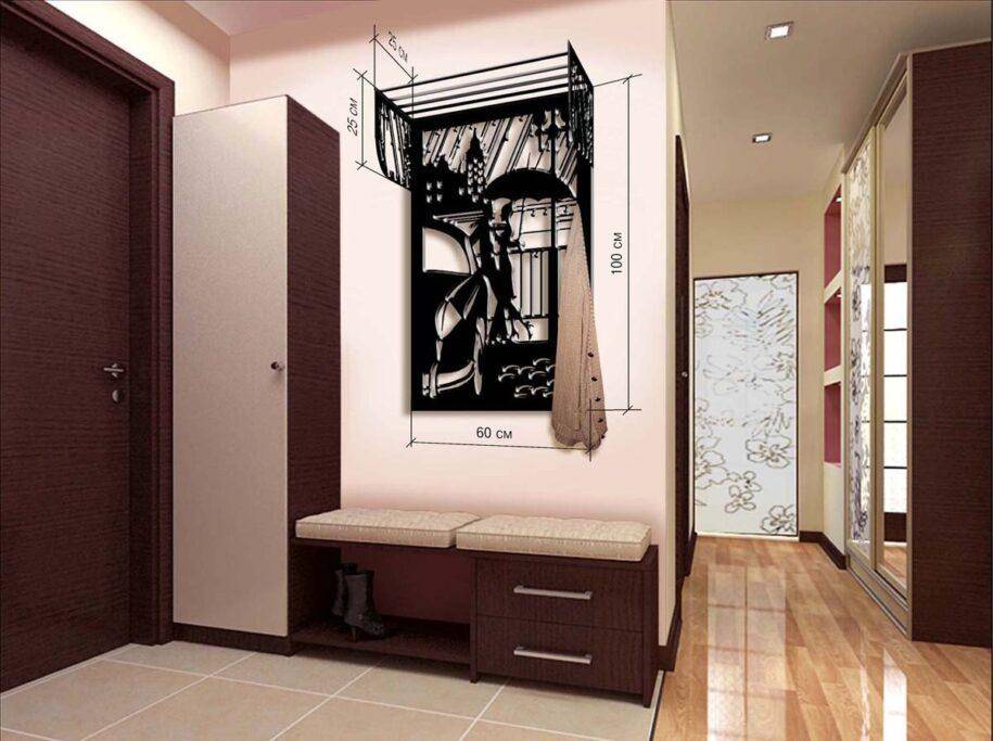 Дизайн маленькой прихожей (65 фото): оформление интерьера коридора в квартире по реальным размерам