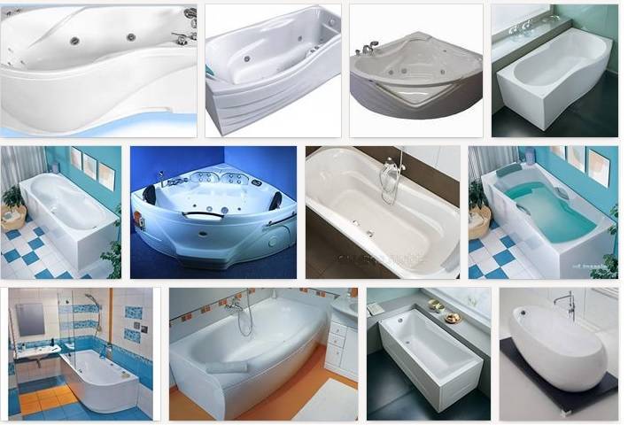 Цветные акриловые ванны: варианты дизайна и советы по выбору