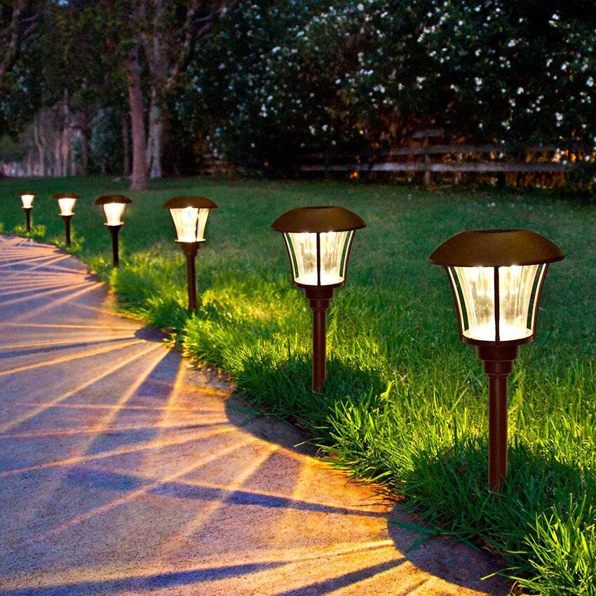Садовое освещение, декоративное и функциональное - фото примеров, лучшие идей