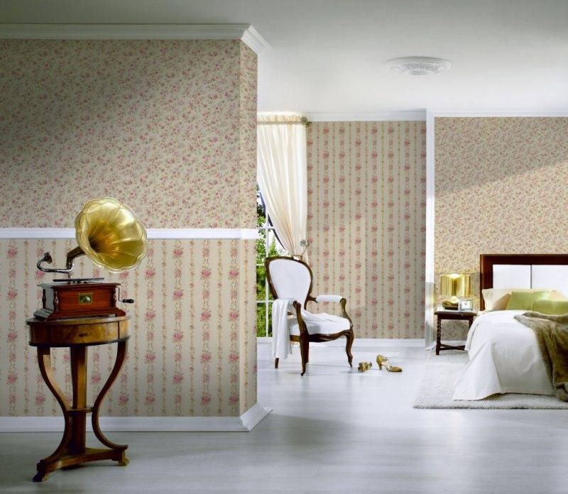 Обои в интерьере (спальни, кухни, гостиной): топ-150 фото лучших примеров дизайна