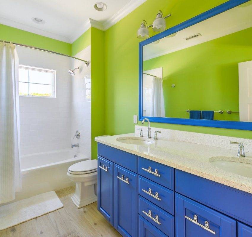 Цвет ванной комнаты: выбираем идеальное решение
