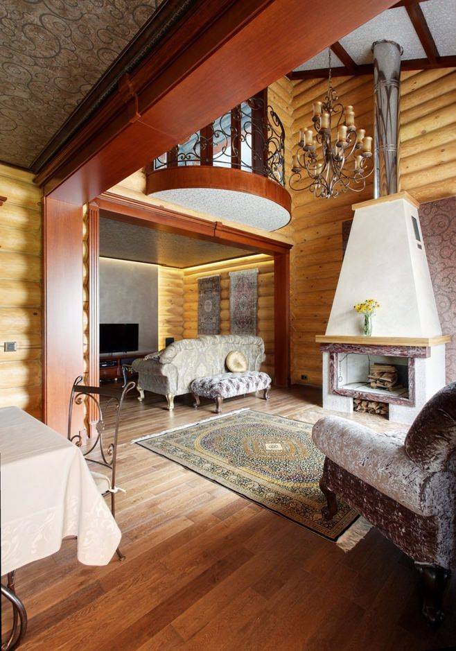 Интерьер деревянного дома - 30 красивых и стильных фото