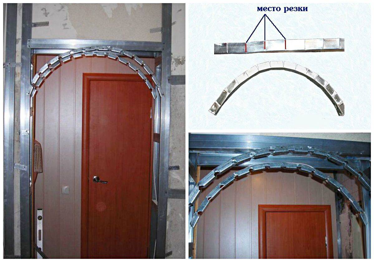 Арка из гипсокартона – пошаговая инструкция создания дверного проема своими руками (100 фото)
