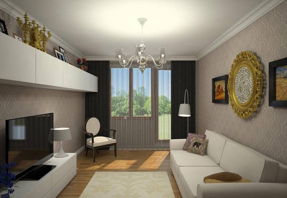 Дизайн гостиной комнаты 17 кв. м в панельном доме (40 фото): интерьер гостиной,элементы декора зала