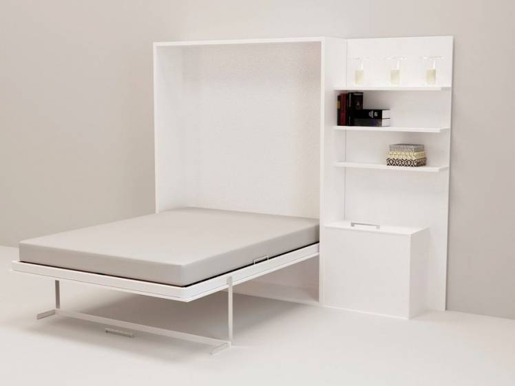 Кровать трансформер для малогабаритной квартиры - фото дизайны кроватей с рекомендациями