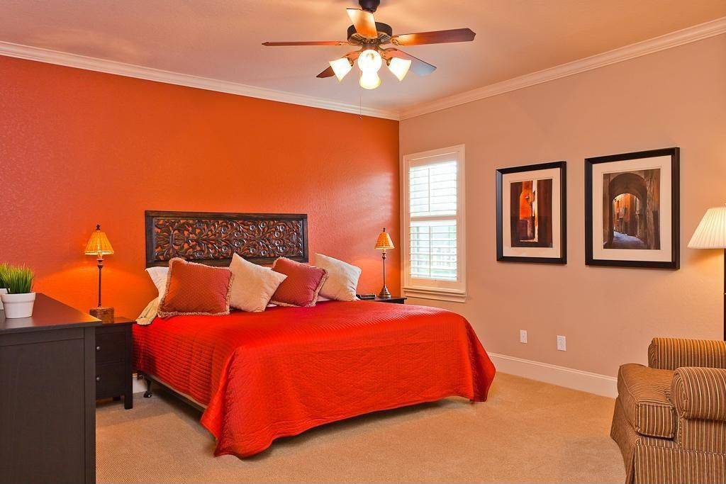 Оранжевая гостиная - 121 фото пример