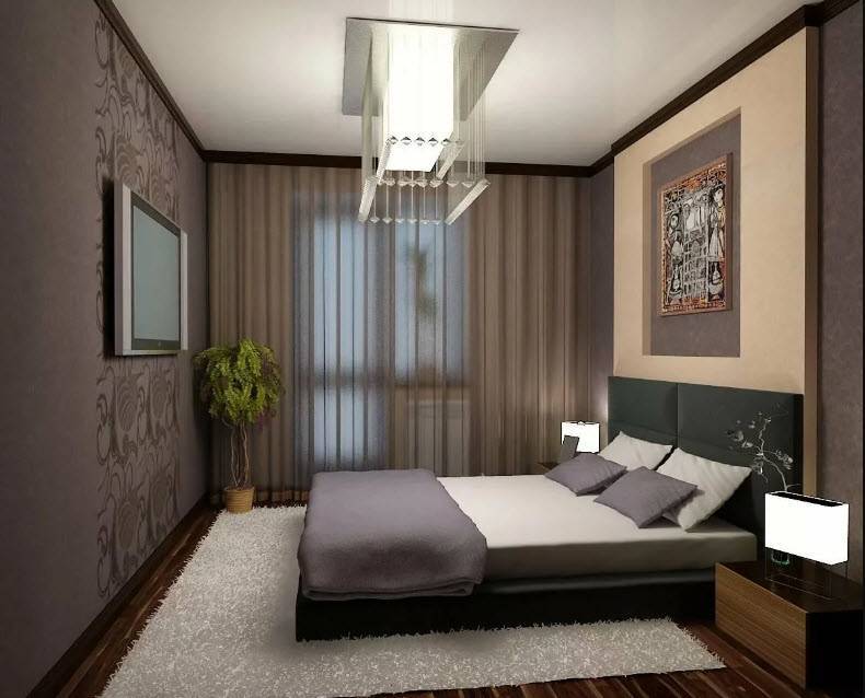 Дизайн комнаты, спальни-гостиной на 15 квадратных метров
 - 39 фото