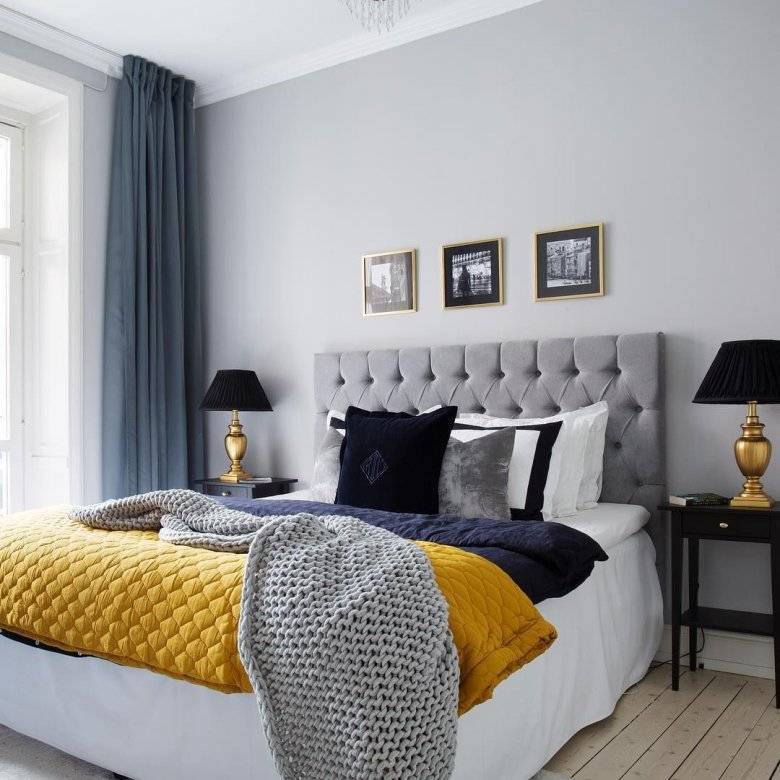 Спальня в серых тонах: какой оттенок выбрать и с чем сочетать