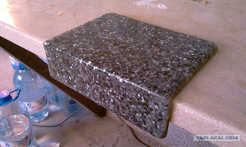 Столешница из искусственного камня своими руками: фото изготовления из натурального камня для кухни, видео-инструкция