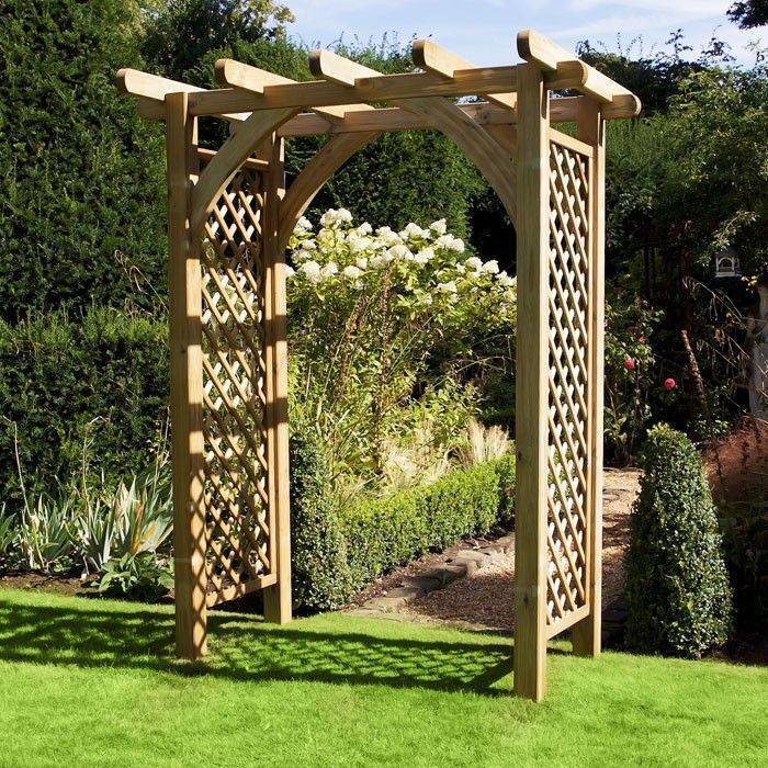 Про садовые арки — виды деревянных и металлических конструкций
