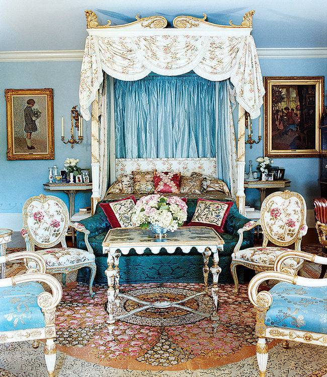 Мебель рококо, основные элементы и особенности, цветовая гамма