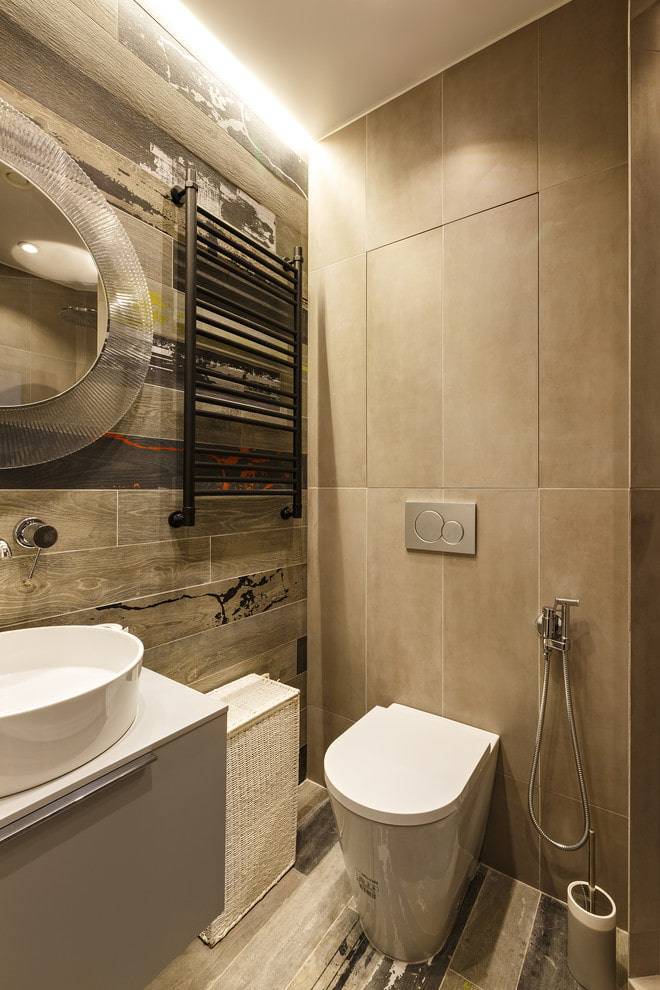 Туалет (уборная) в стиле лофт: фото, видео, дизайн и особенности ремонта