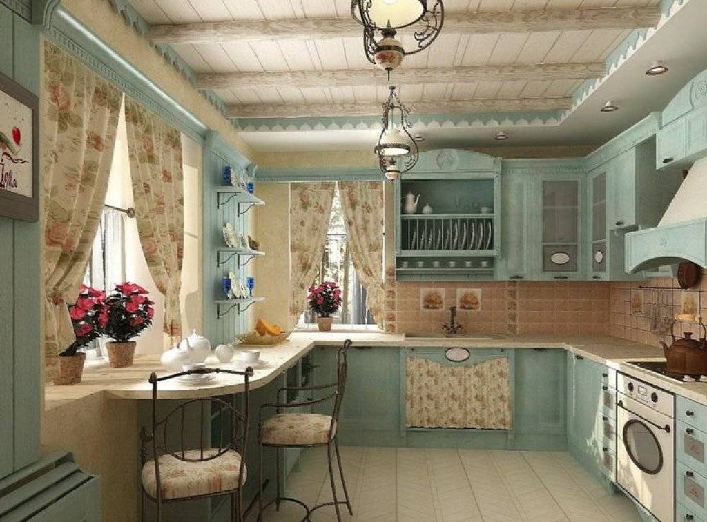 25 идей, как оформить маленькую кухню в стиле прованс