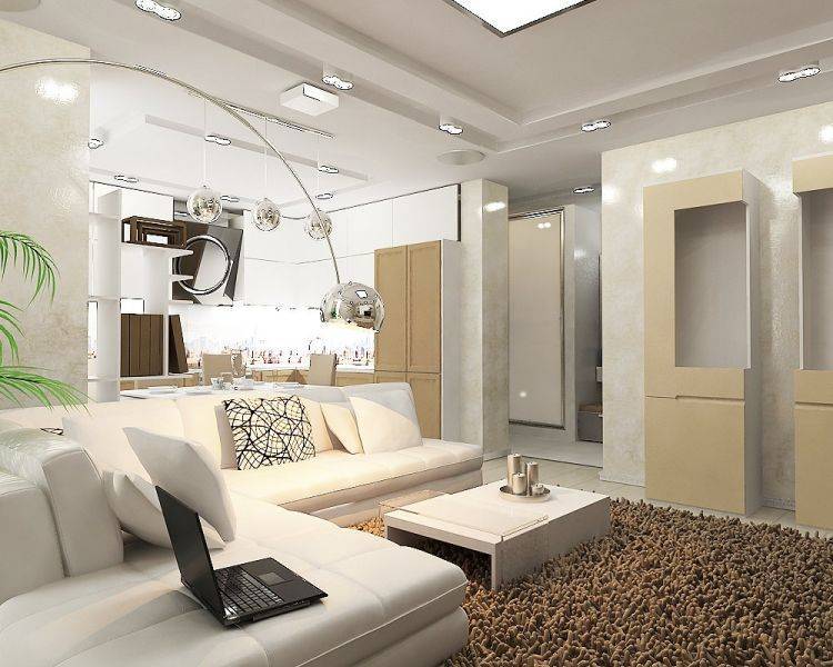 Дизайн интерьера 4-х, 5-и и более комнатных квартир, дизайн-проекты