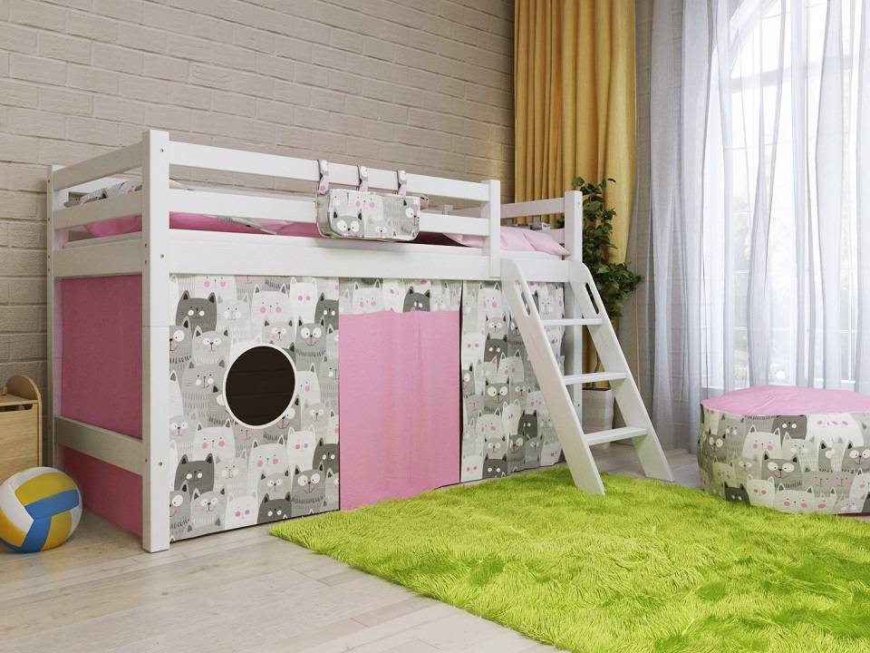 Детская кровать-чердак — виды, модели, особенности выбора и размещения в интерьере детской