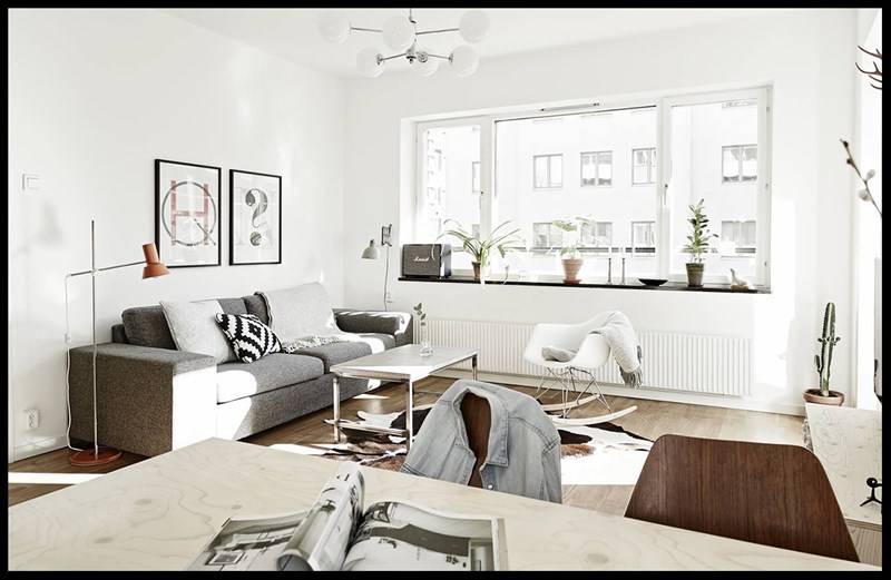 Как обустроить интерьер квартиры в скандинавском стиле