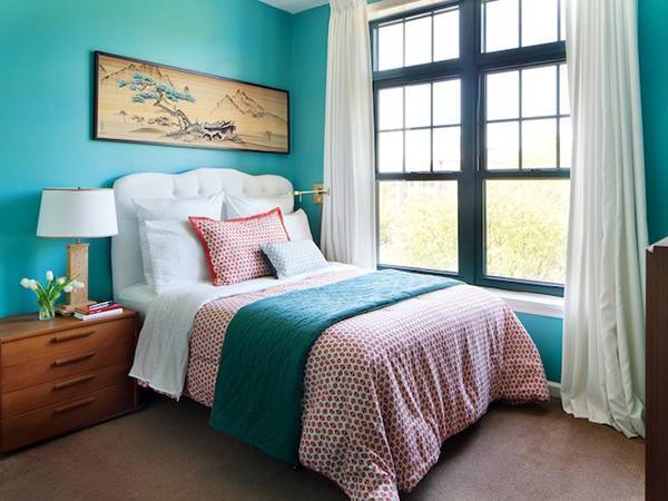 Варианты оформления цвета спальной комнаты по фен шуй