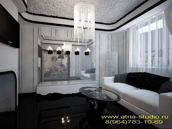 Черно-белые гостиные (92 фото): особенности дизайна интерьера зала в черно-белых тонах