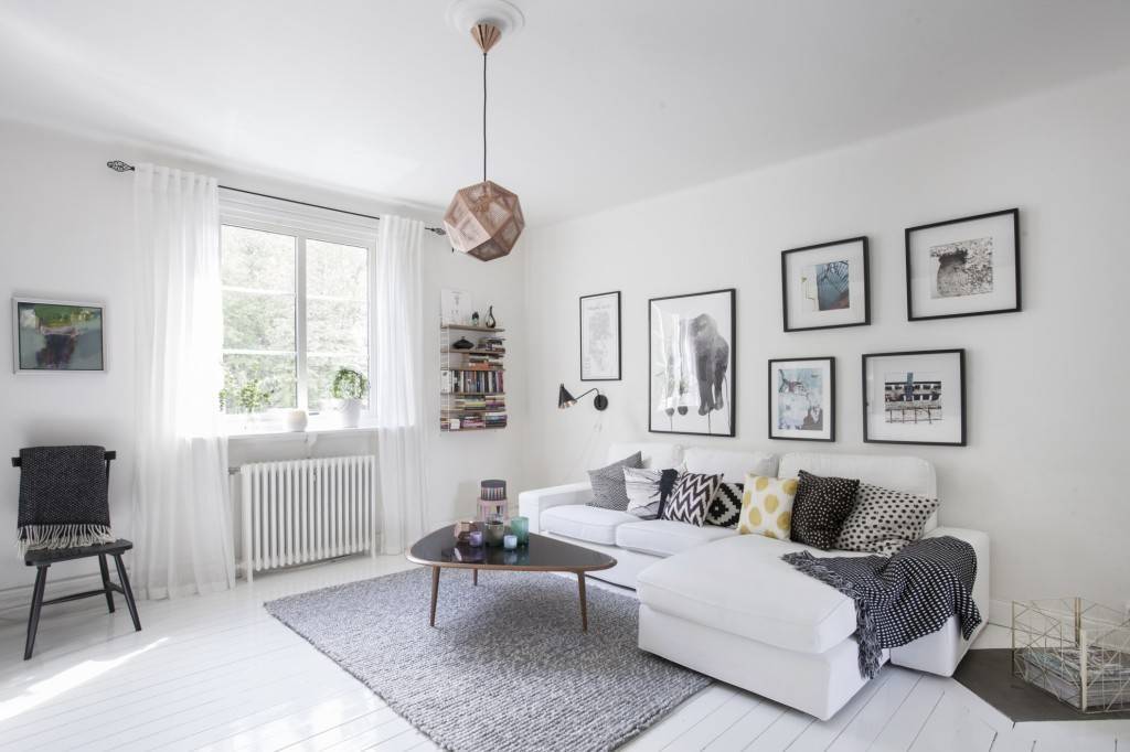 Покраска стен в квартире: дизайн и 60 фото примеров в интерьере