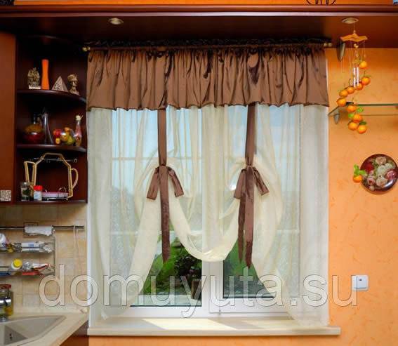 Тюль на кухню: 145+ (фото) дизайна коротких & длинных занавесок